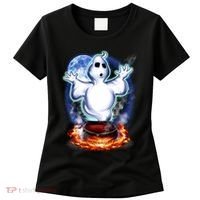 Cute Ghost Halloween Women's T-Shirt thumb 0