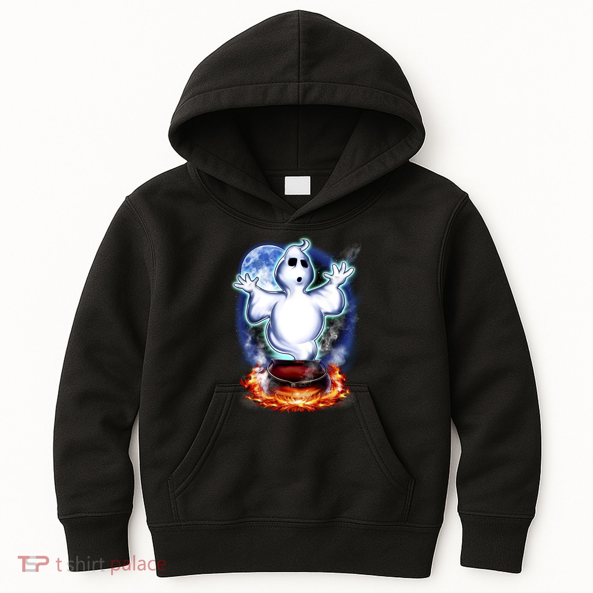Cute Ghost Halloween Kids Hoodie