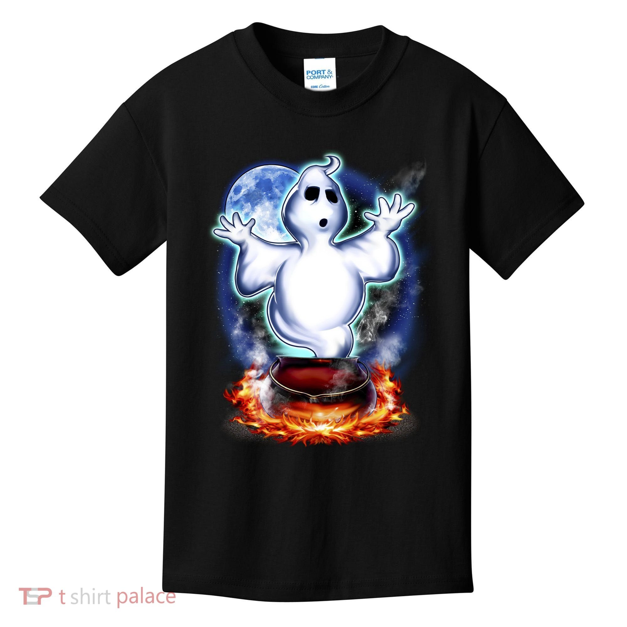 Cute Ghost Halloween Kids T-Shirt
