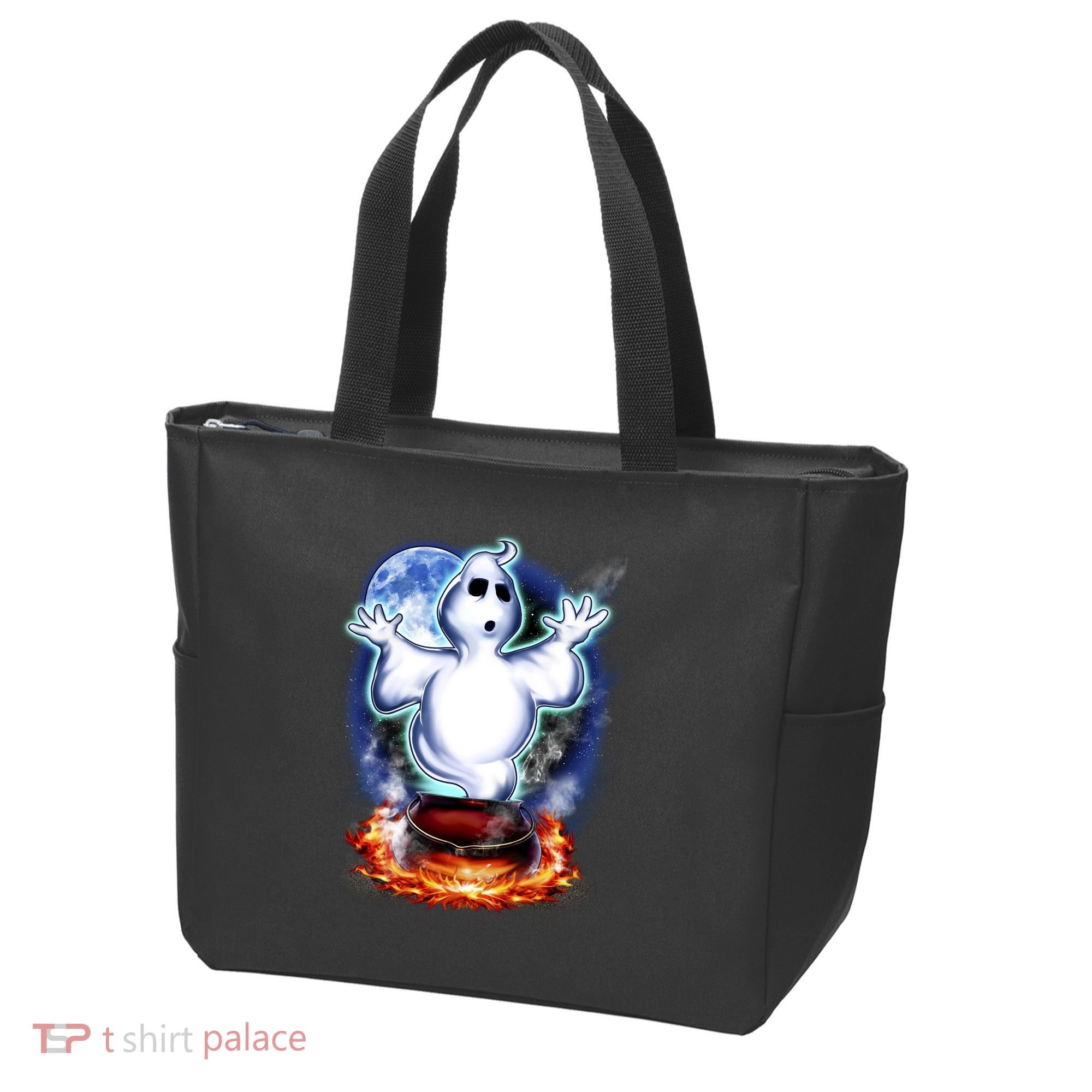 Cute Ghost Halloween Tote Bag