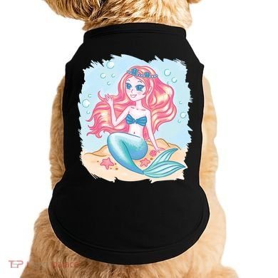 Cute Girl Mermaid Doggie Tank