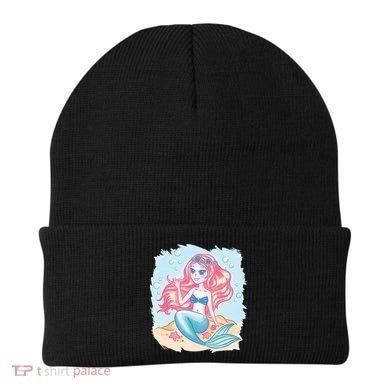 Cute Girl Mermaid Beanie
