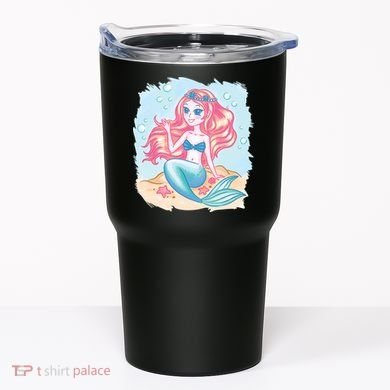 Cute Girl Mermaid Tumbler
