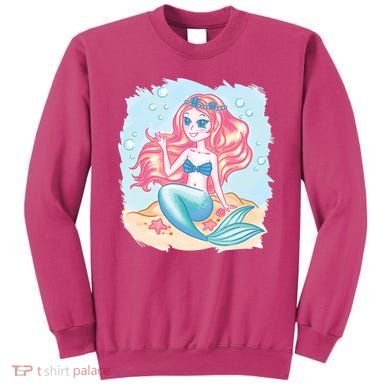 Cute Girl Mermaid Sweatshirt