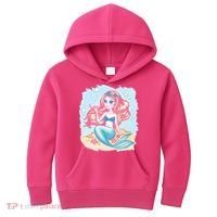 Cute Girl Mermaid Kids Hoodie thumb 0