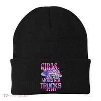Cute Girls Like Monster Trucks Too Awesome Beanie thumb 0