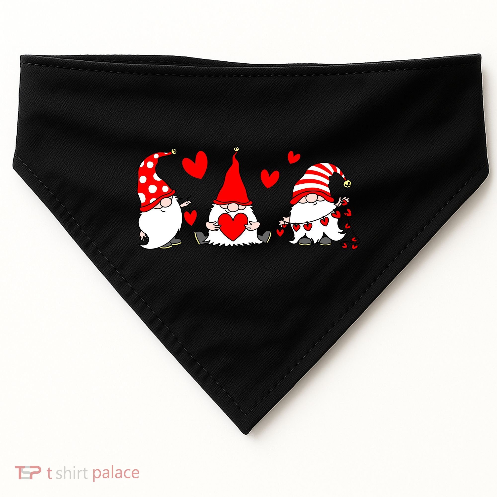 Cute Gnomes USA-Made Doggie Bandana