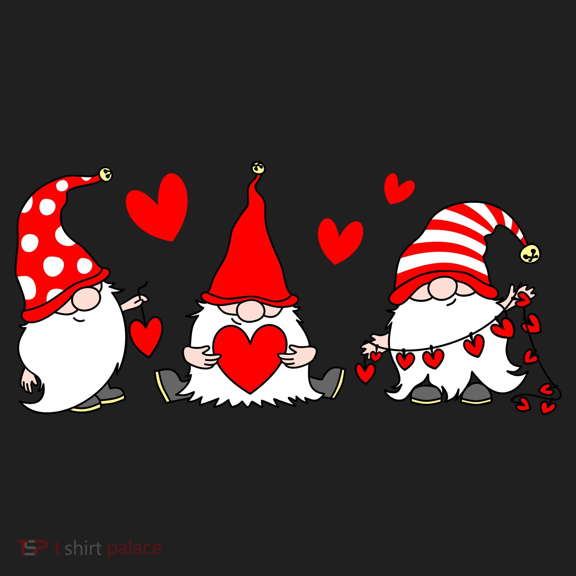Cute Gnomes Golf Towel