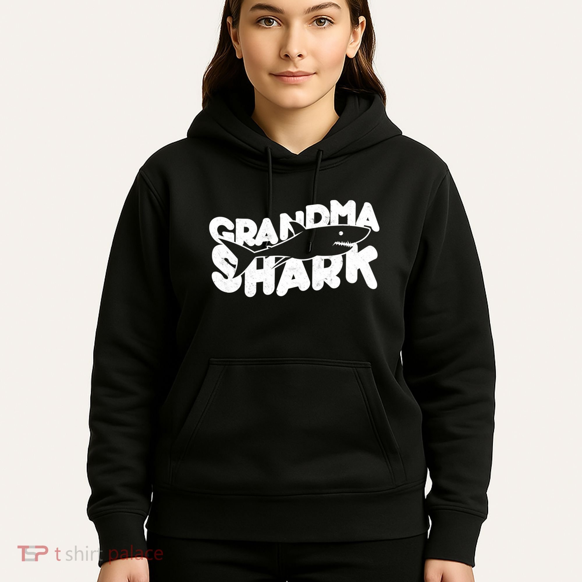 Cute Grandma Shark Hoodie