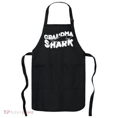 Cute Grandma Shark Apron