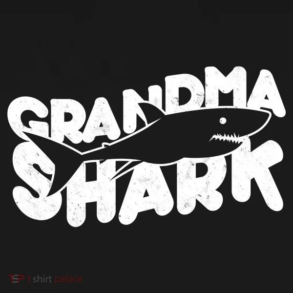 Cute Grandma Shark Bucket Hat