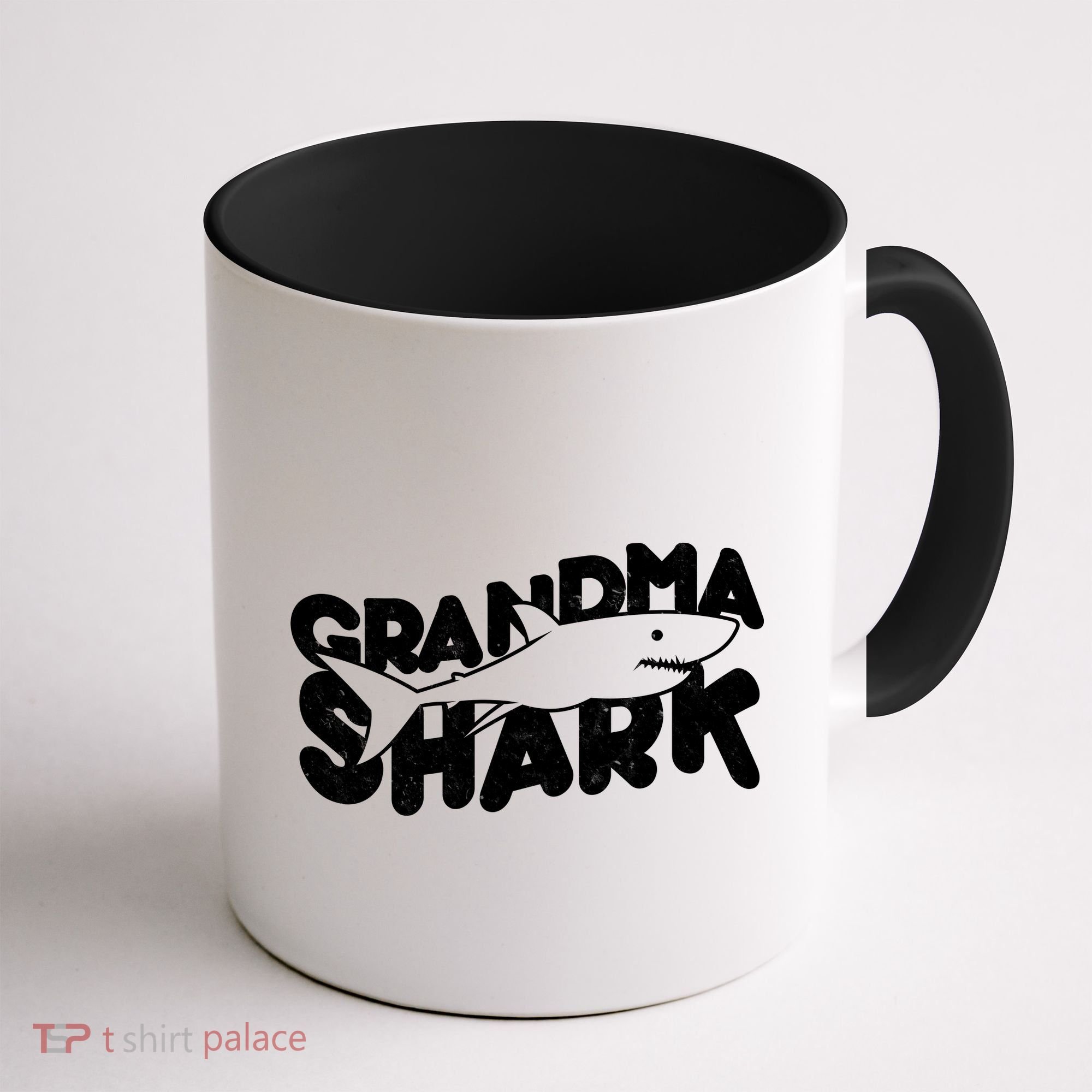 Cute Grandma Shark Coffee Mug