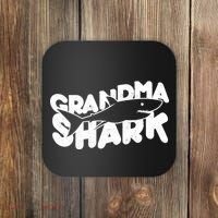Cute Grandma Shark Coaster thumb 0