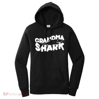 Cute Grandma Shark Women's Hoodie