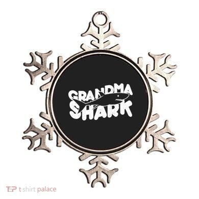 Cute Grandma Shark Ornament