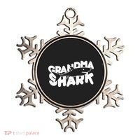 Cute Grandma Shark Ornament thumb 0