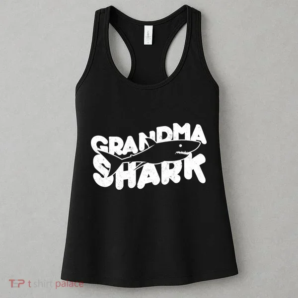 Cute Grandma Shark Women's Tank Top