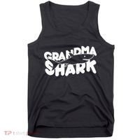 Cute Grandma Shark Tank Top thumb 0