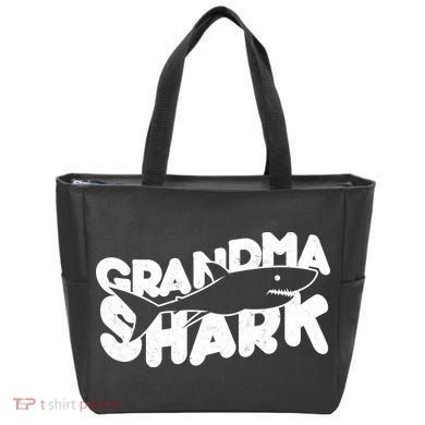 Cute Grandma Shark Tote Bag