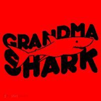 Cute Grandma Shark Santa Hat thumb 1