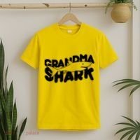 Cute Grandma Shark T-Shirt thumb 2