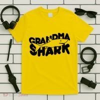 Cute Grandma Shark T-Shirt thumb 5