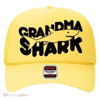 Cute Grandma Shark Hat