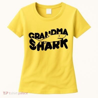 Cute Grandma Shark Women's T-Shirt