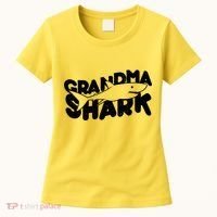 Cute Grandma Shark Women's T-Shirt thumb 0