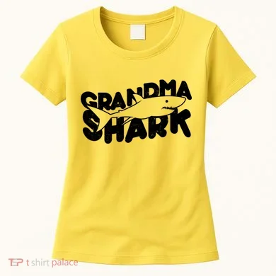 Cute Grandma Shark Women's T-Shirt