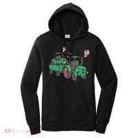 Cute Green Tractor Family Women's Hoodie thumb 0