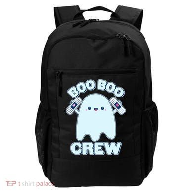 Cute Halloween Boo Boo Crew Band Aid Ghost Backpack