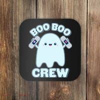 Cute Halloween Boo Boo Crew Band Aid Ghost Coaster thumb 0