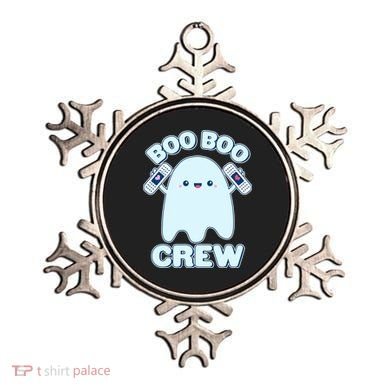 Cute Halloween Boo Boo Crew Band Aid Ghost Ornament