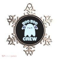 Cute Halloween Boo Boo Crew Band Aid Ghost Ornament thumb 0