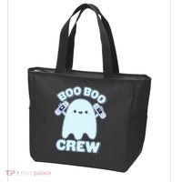 Cute Halloween Boo Boo Crew Band Aid Ghost Tote Bag thumb 3