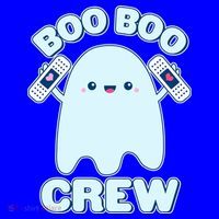 Cute Halloween Boo Boo Crew Band Aid Ghost Coffee Mug thumb 5
