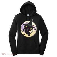 Cute Halloween Cat Moon Women's Hoodie thumb 0