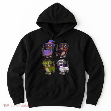 Cute Halloween Dachshunds  Hoodie