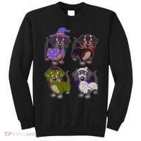 Cute Halloween Dachshunds  Sweatshirt thumb 0