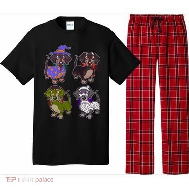 Cute Halloween Dachshunds  Pajama Set