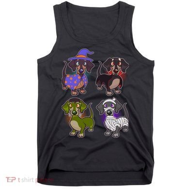 Cute Halloween Dachshunds  Tank Top