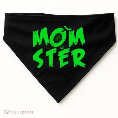 Cute Halloween Mom-Ster USA-Made Doggie Bandana