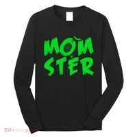 Cute Halloween Mom-Ster Long Sleeve Shirt thumb 0