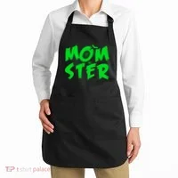 Cute Halloween Mom-Ster Apron thumb 2