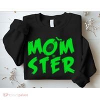 Cute Halloween Mom-Ster Sweatshirt thumb 2