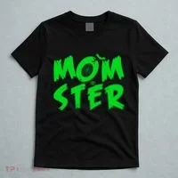 Cute Halloween Mom-Ster T-Shirt thumb 5