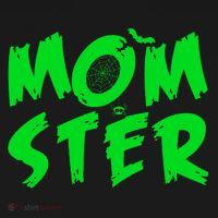 Cute Halloween Mom-Ster Backpack thumb 2