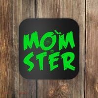 Cute Halloween Mom-Ster Coaster thumb 0