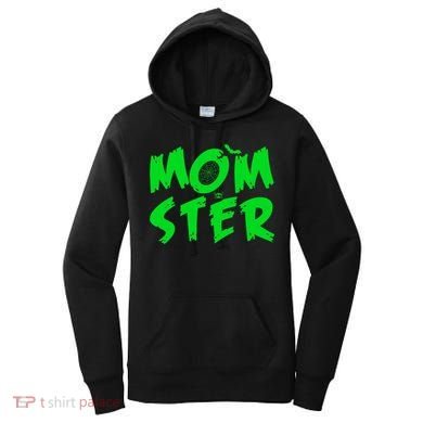 Cute Halloween Mom-Ster Women's Hoodie